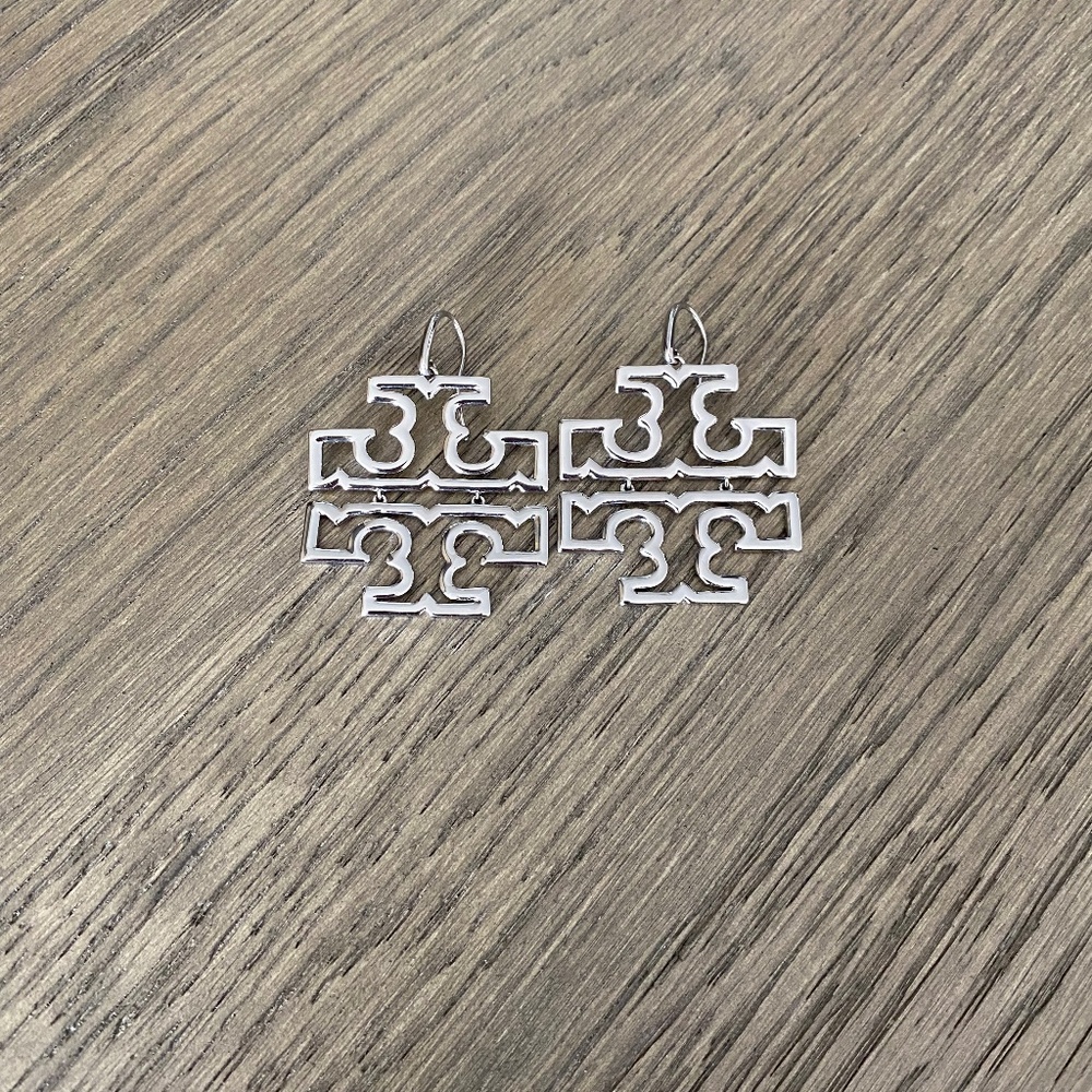 Tory Burch Logo Earrings